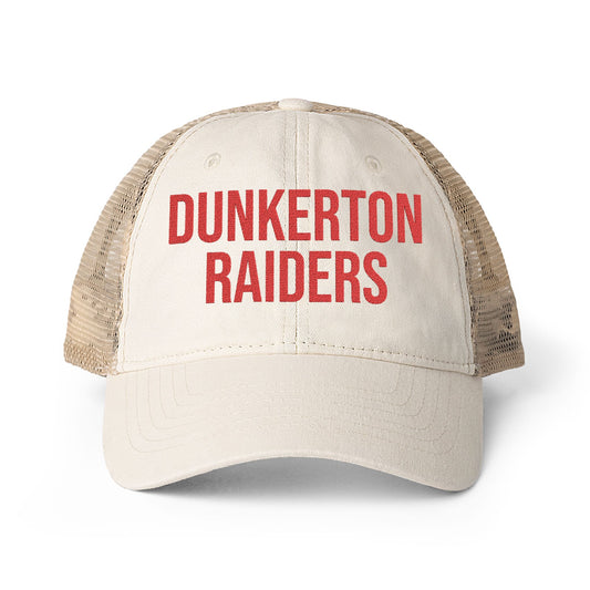 Dunkerton Embroidered Women's Washed Mesh-Back Cap