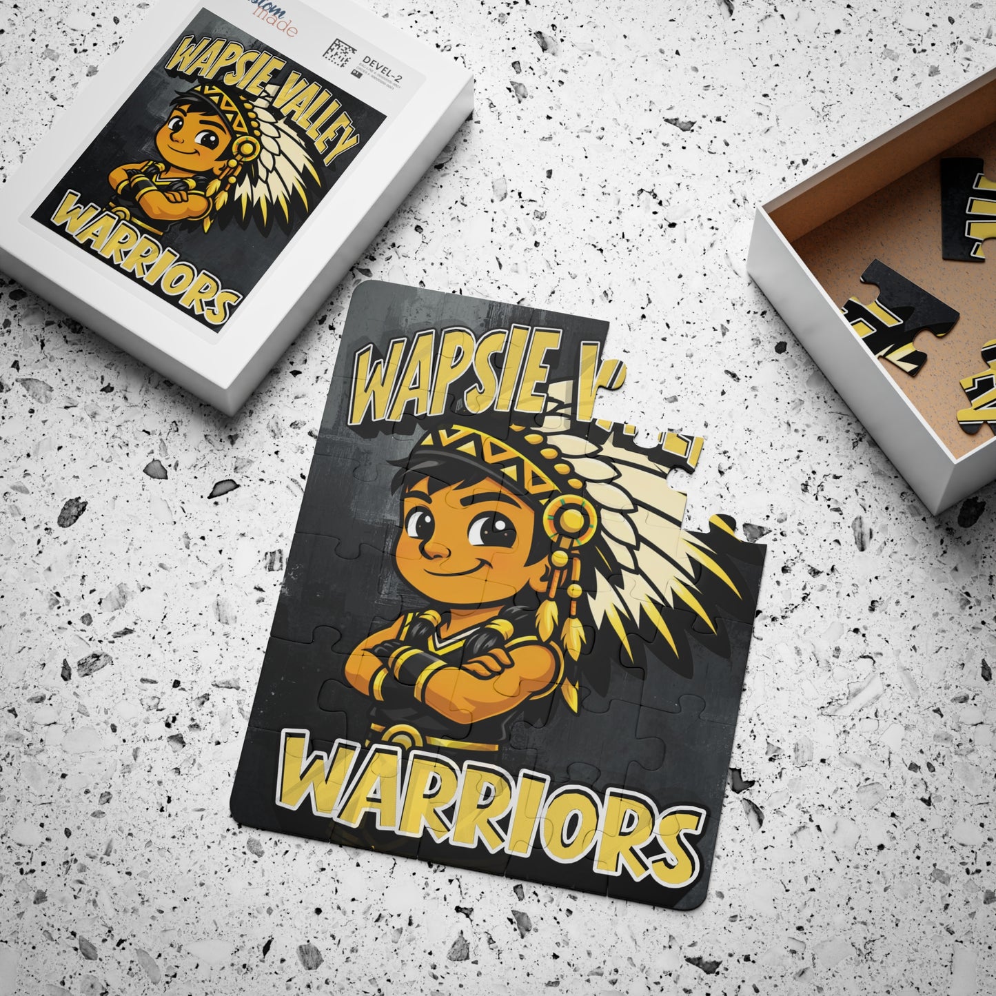 Wapsie Valley Warriors Kids Puzzle — 30-Piece Educational Jigsaw for Kids