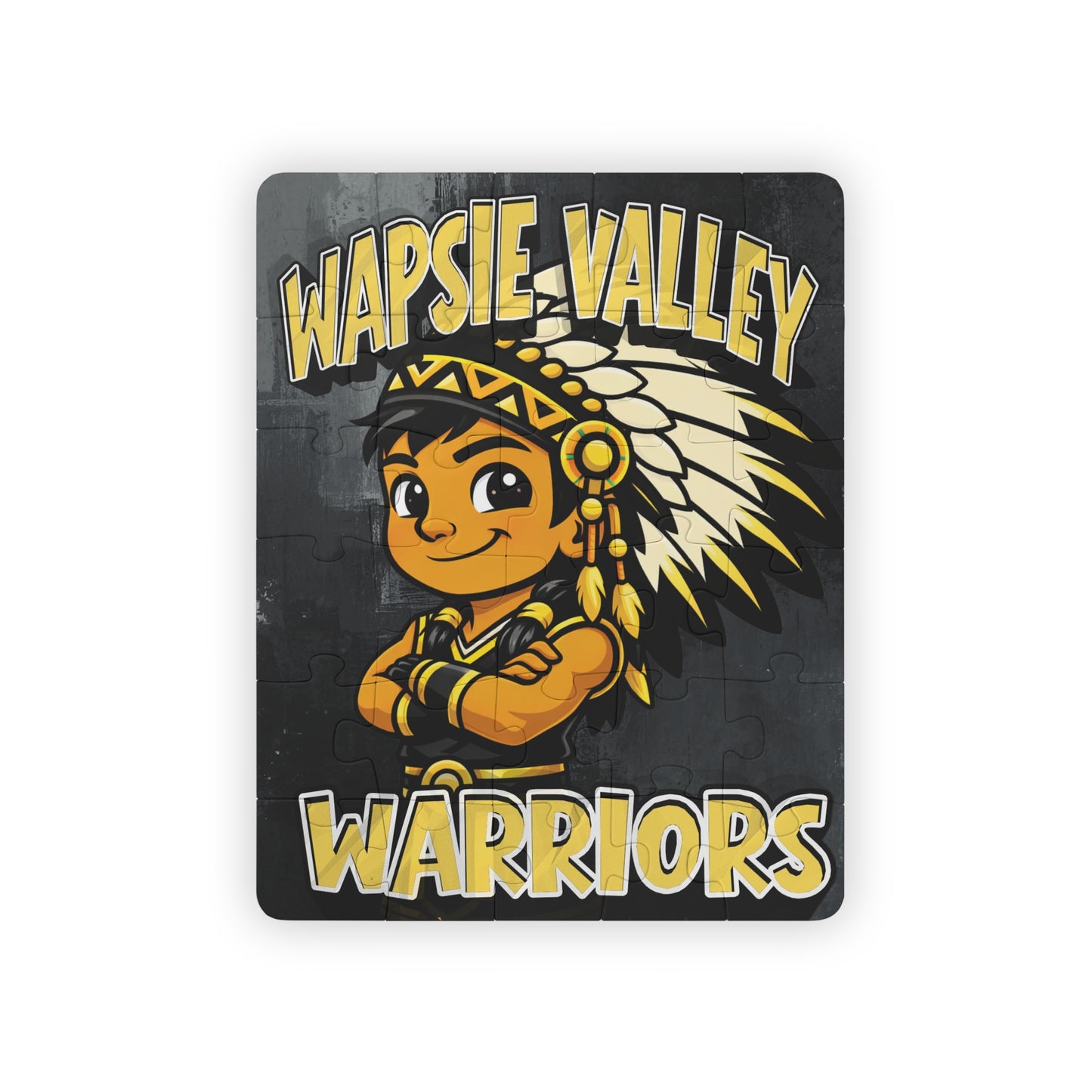 Wapsie Valley Warriors Kids Puzzle — 30-Piece Educational Jigsaw for Kids