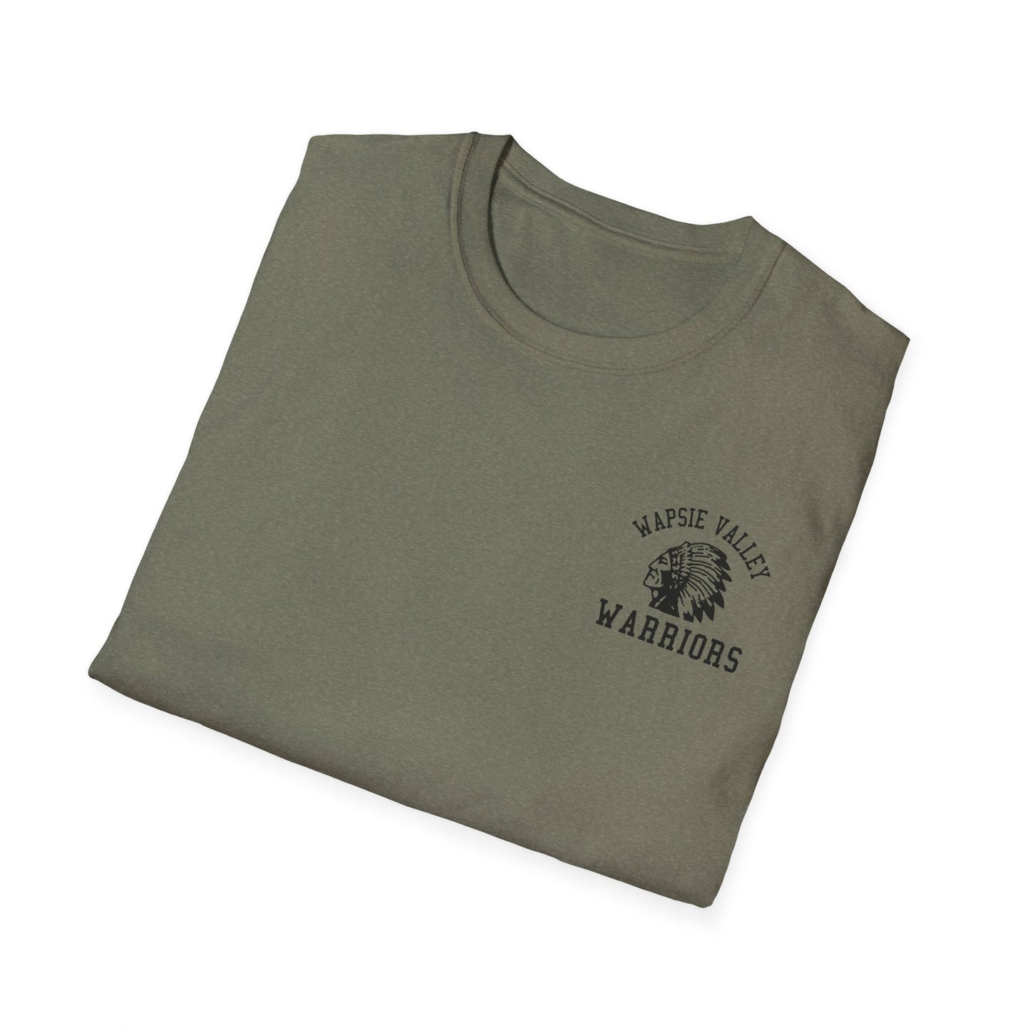 Wapsie Valley Warriors - Left Chest - Softstyle T-Shirt