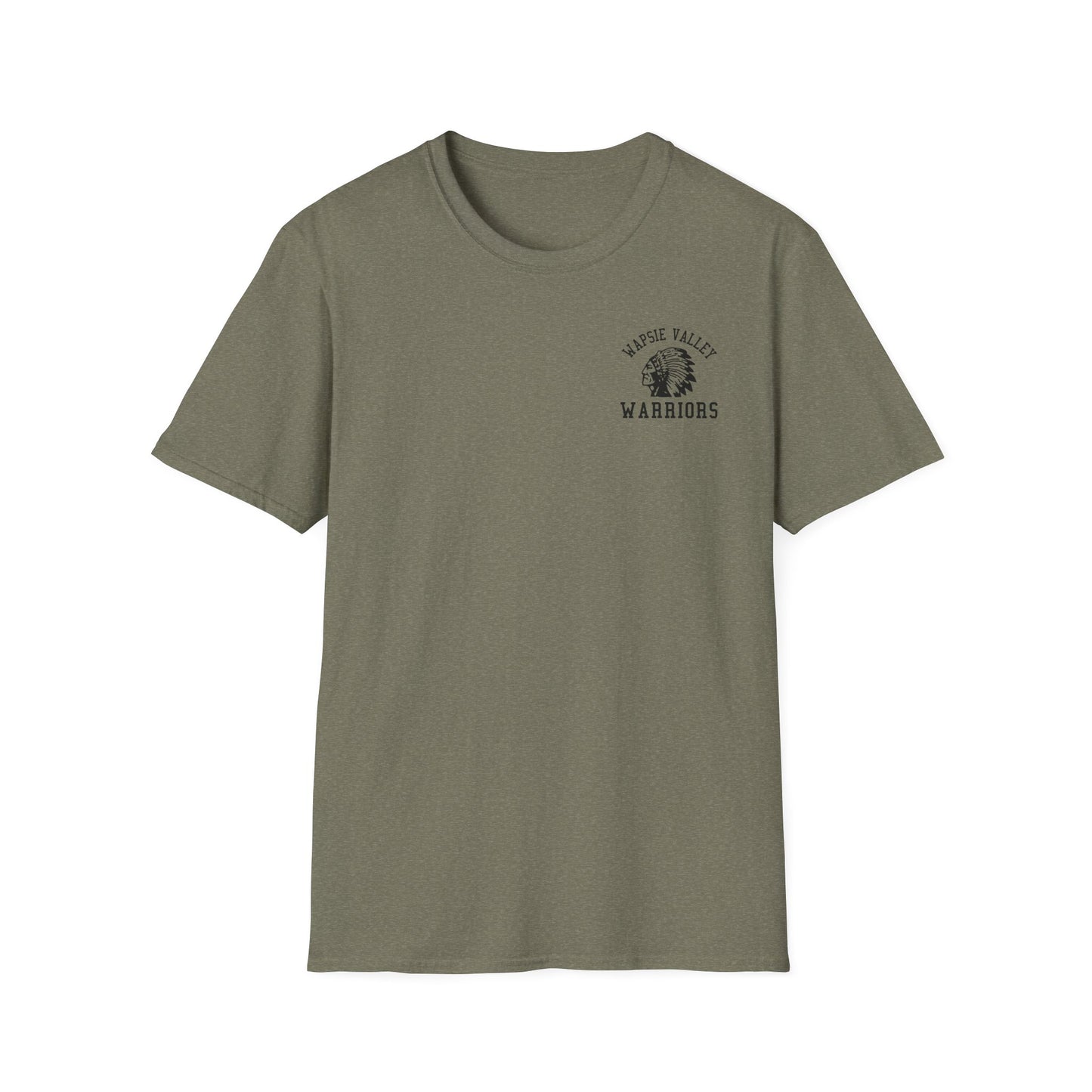 Wapsie Valley Warriors - Left Chest - Softstyle T-Shirt
