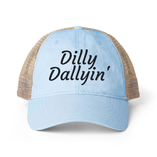 Dilly Dallyin' | Women's Washed Mesh-Back Cap