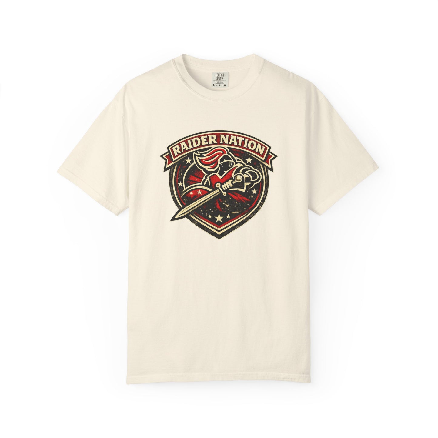 Dunkerton Raider Nation Crest T‑Shirt — Comfort Colors